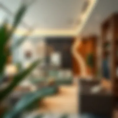 Contemporary Furniture Showroom Contemporary furniture showroom showcasing affordable options