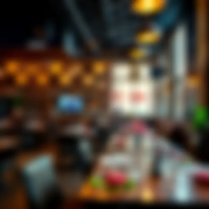 Dining at Budget Restaurants in Dubai Cozy budget-friendly restaurant with diverse cuisine