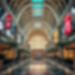 Architectural elegance of Al Khail Mall