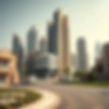 Surrounding neighborhood developments influenced by Al Mulla Tower