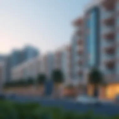 Modern Living on Al Taawun Street Residential developments along Al Taawun Street, representing modern living spaces