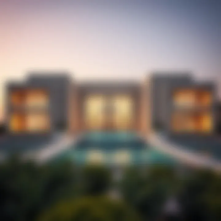 Luxury Living on Bani Yas Island Luxury villas and modern architecture on Bani Yas Island