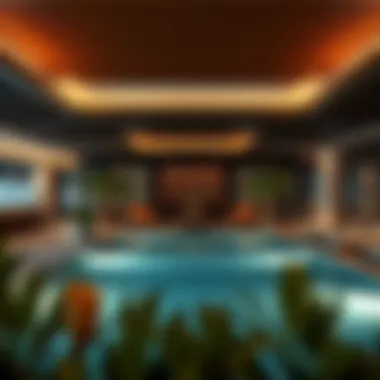Luxury Amenities at Barceló Residences Luxurious amenities within Barceló Residences including a serene pool area