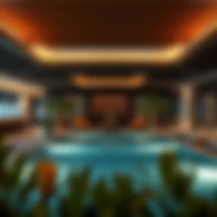 Luxury Amenities at Barceló Residences Luxurious amenities within Barceló Residences including a serene pool area