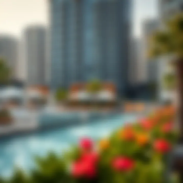 Vibrant lifestyle amenities surrounding Bay Central West Tower