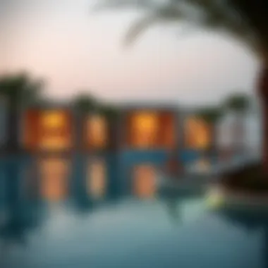 Luxurious amenities at Beach Rotana Residences, highlighting exclusive lifestyle options