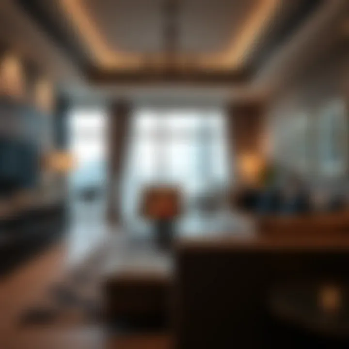Spacious Family Suite with Elegant Decor Luxurious family suite in Dubai hotel apartment