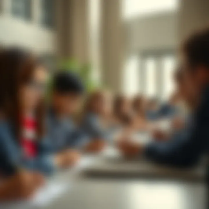 Students Engaged in Extracurricular Activities Students engaged in extracurricular activities at an IB school