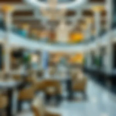 Dining Experience at Bin Shabib Mall Elegant dining area within Bin Shabib Mall