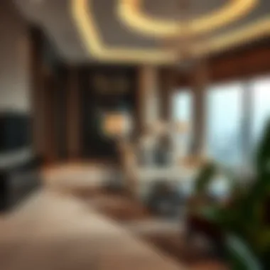Elegant Interiors of Blvd Point Residences Luxurious living space in Blvd Point