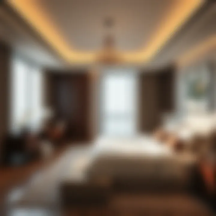 Luxurious bedroom design featured in Mulberry floor plans