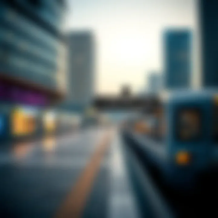 Al Jafiliya Metro Station Location in Dubai Map indicating Al Jafiliya Metro Station's location within Dubai's metro network