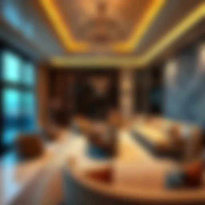 Elegant Living Spaces in Manazil Al Barsha Luxurious interiors of a residence in Manazil Al Barsha