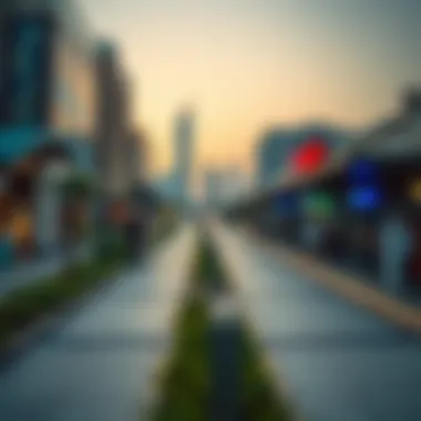 Amenities Enhancing the Nakheel Mall Metro Experience Surrounding amenities near the Nakheel Mall Metro Station