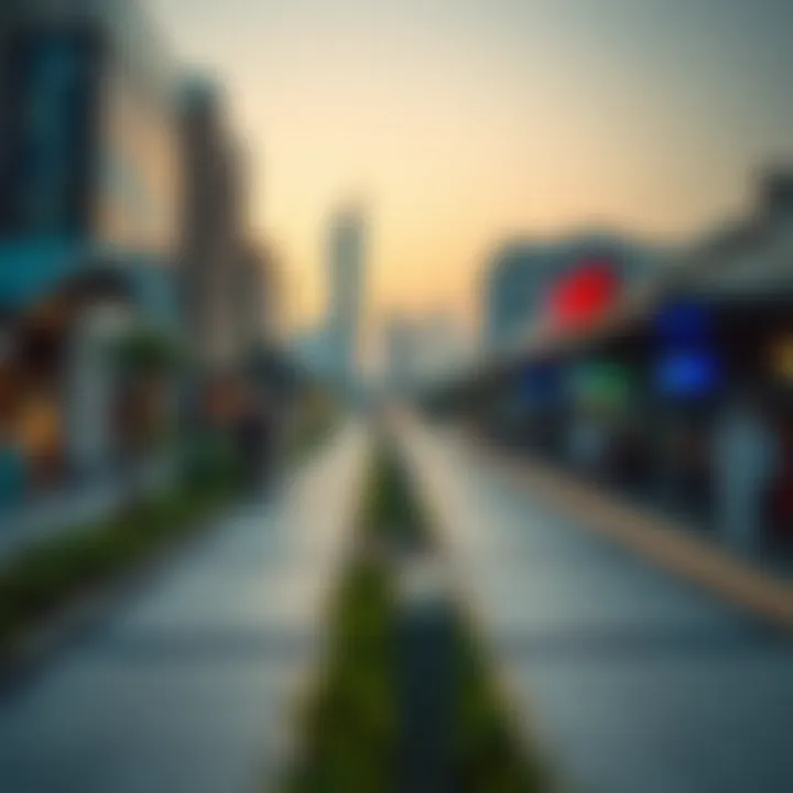 Amenities Enhancing the Nakheel Mall Metro Experience Surrounding amenities near the Nakheel Mall Metro Station