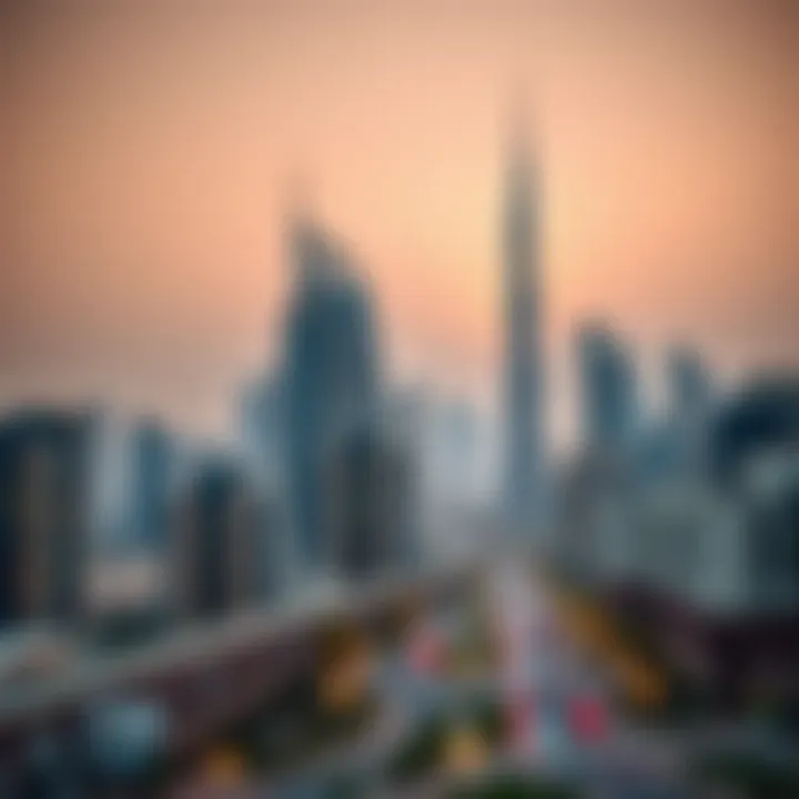 Real Estate Opportunities in Dubai Dubai skyline with real estate developments
