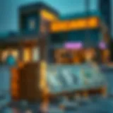 Currency exchange concept