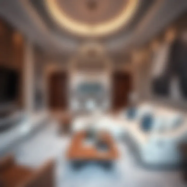 Luxury Living in Danube Dreamz Beautifully designed interior of a luxury apartment in Danube Dreamz
