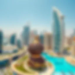 Stunning skyline view of Dubai showcasing modern architecture