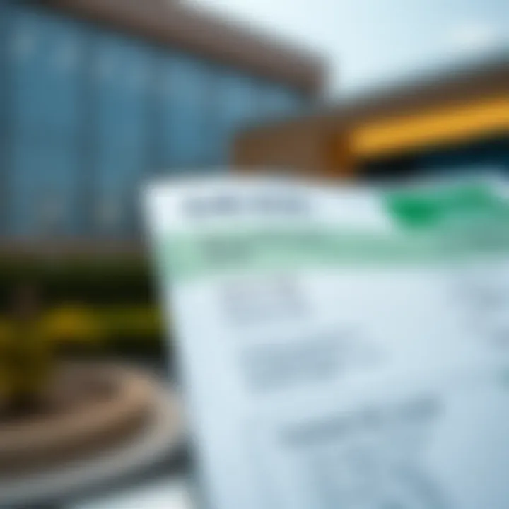 Understanding Your DEWA Bill Details A close-up of a DEWA bill highlighting the account information