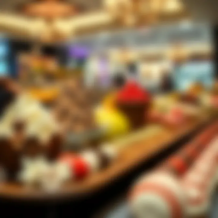 Assortment of delectable desserts from various cuisines