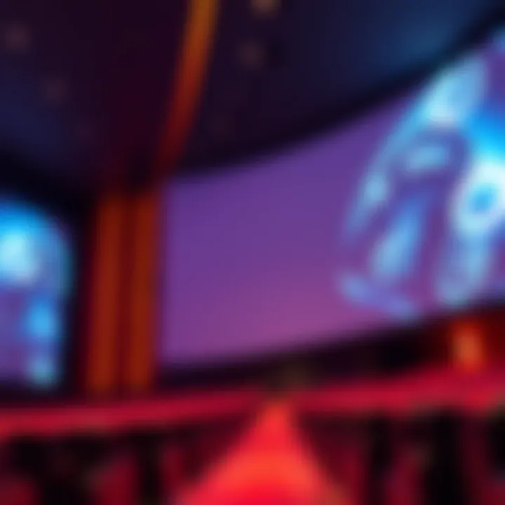 Cutting-edge projection technology utilized in Dubai Hills Cinema