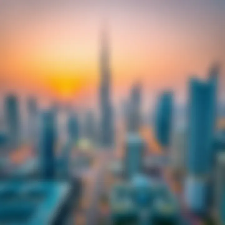 An overview of Dubai's skyline, representing the dynamic property market.