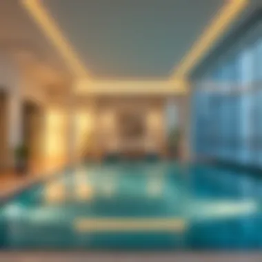 Exclusive Pool Area Exclusive pool area in a high-end rental property