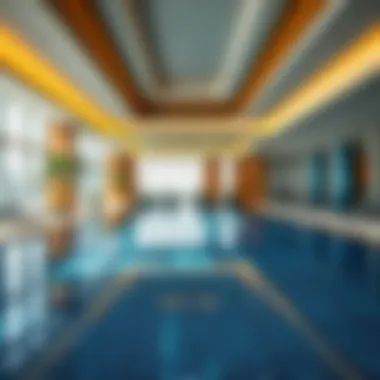 Luxurious Amenities for Residents Amenities of Empire Heights Tower including pool and fitness center