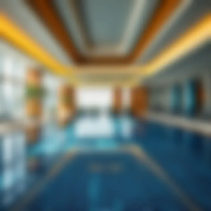 Luxurious Amenities for Residents Amenities of Empire Heights Tower including pool and fitness center