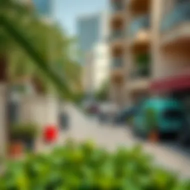 Neighborhood view showcasing local amenities