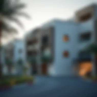 Residential Development in Al Bahia Modern residential development in Al Bahia