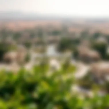 Lush Landscapes of Al Bahia Scenic view of Al Bahia highlighting its lush landscapes