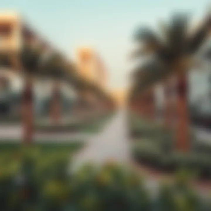 Recreational Spaces in Al Rashidiya Green parks and recreational areas in Al Rashidiya for community leisure