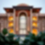 An architectural marvel showcasing the fusion of traditional and modern design at Al Seef.