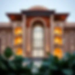 An architectural marvel showcasing the fusion of traditional and modern design at Al Seef.