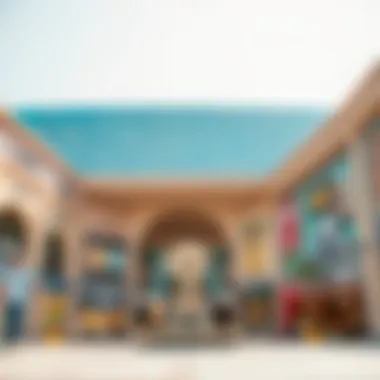 Architectural Wonder of Al Seef Mall Stunning architectural design of Al Seef Mall