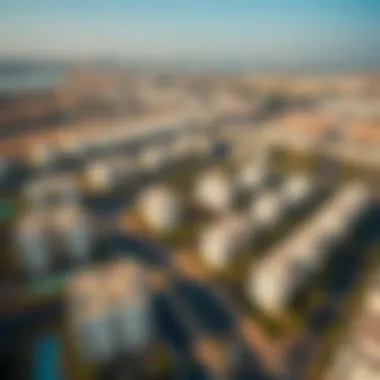 Real Estate Developments in النوف ٢ Aerial view of real estate developments in النوف ٢