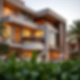 Stunning exterior view of Anantara Residence showcasing modern architecture