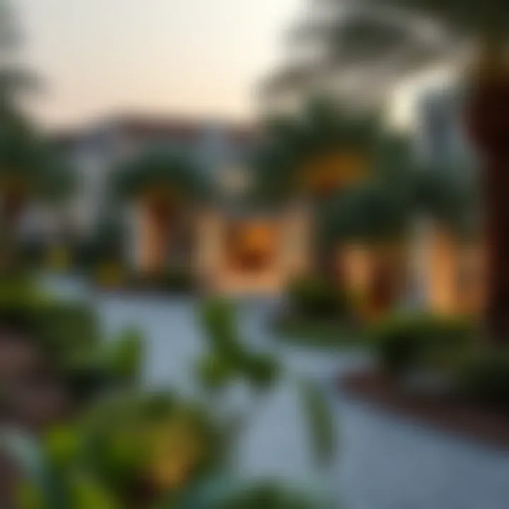 Serene landscape surrounding Creek Gate