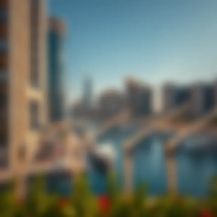 Strategic location overview of Dubai Creek Harbor
