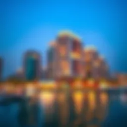 Stunning waterfront view of Creek Views in Dubai