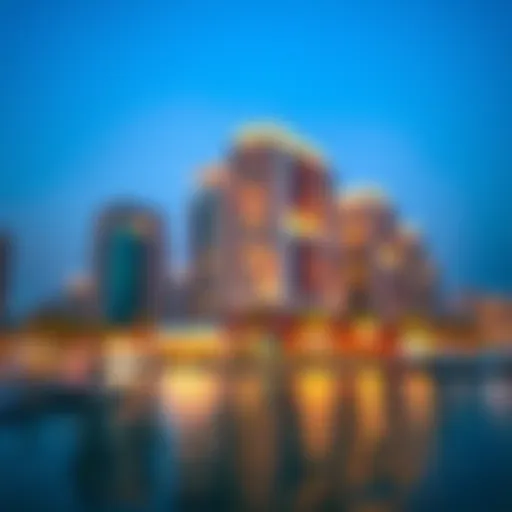 Stunning waterfront view of Creek Views in Dubai