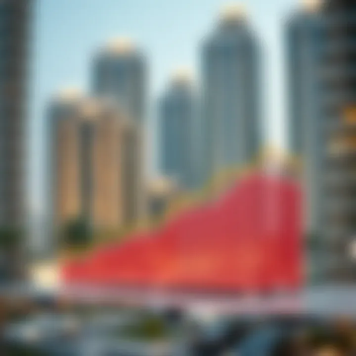 Rental Trends in Dubai Price chart illustrating rental trends in Dubai