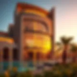 Stunning architectural view of Damac Prive