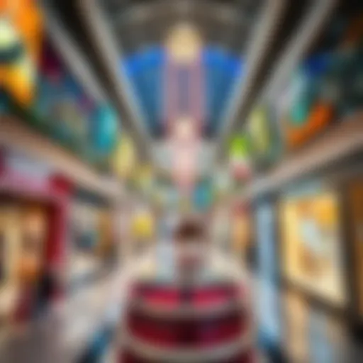 Interior view showcasing the vibrant atmosphere of Deira City Centre Mall