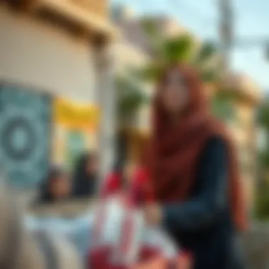 Giving Back: The Spirit of Charity in Ramadan Charity events taking place in a local neighborhood