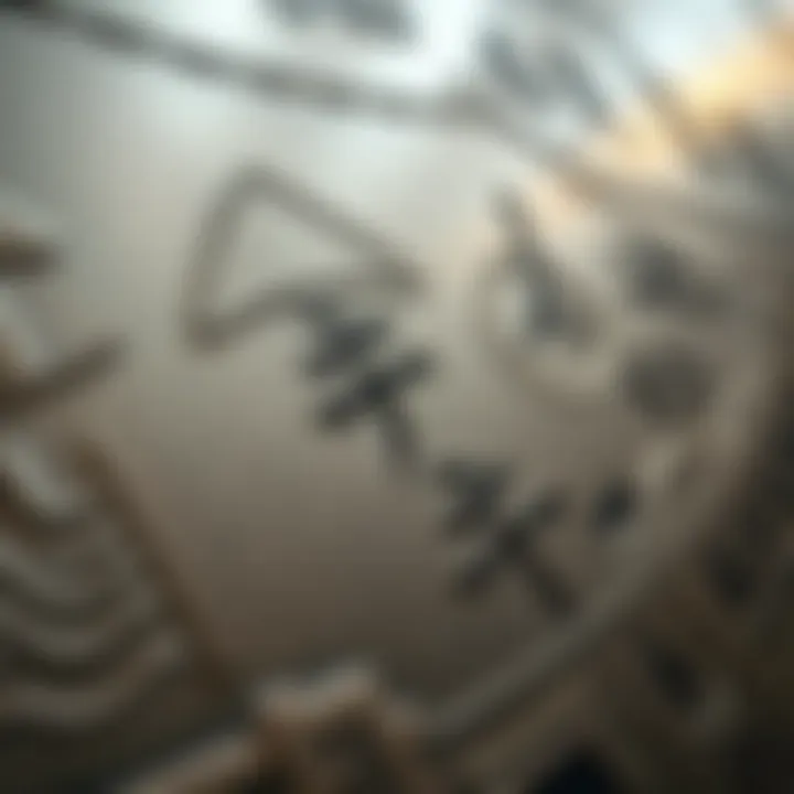 Cultural Insights Close-Up A close-up of an engraving reflecting cultural insights