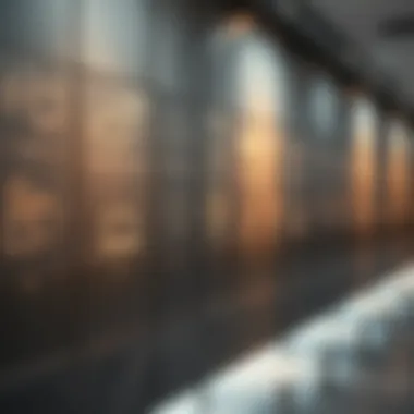 Panels of Innovation and Technology Engraved panels symbolizing innovation and technology