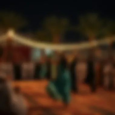 Cultural performance showcasing traditional Emirati arts